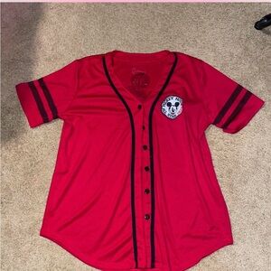 Walt Disney World Mickey Jersey Classic Vintage Style size L